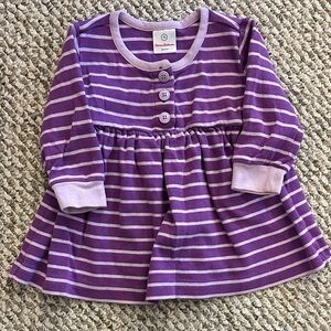 Hanna Andersson Purple Striped dress